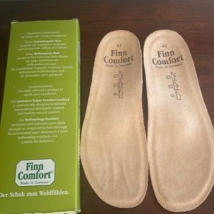 Finn Comfort Footbed - Soft, Non-Perf (Flat), Classic Soft Size EU 42 and 45
